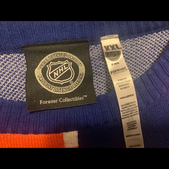Edmonton Oilers Ugly Christmas Sweater - Picture 3 of 3